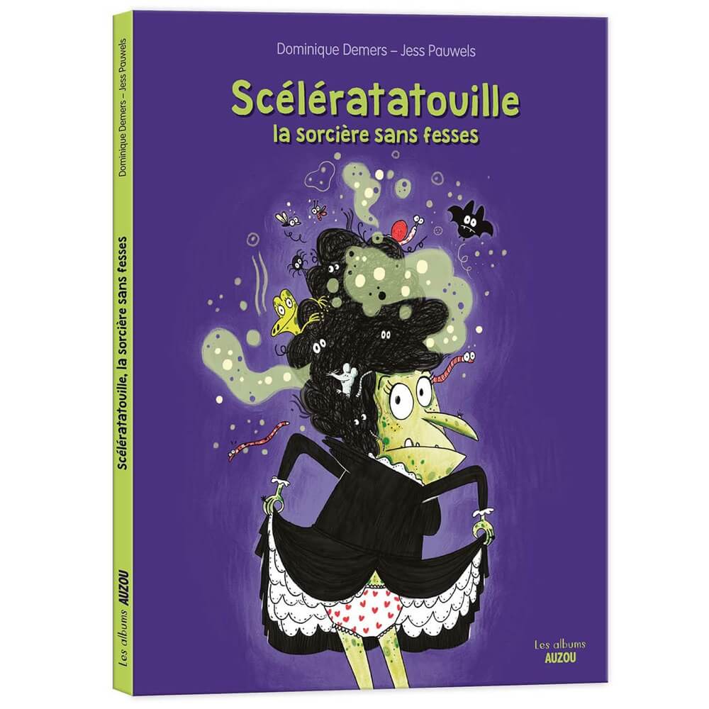 Livre - Scélératatouille, la sorcière sans fesses-Auzou-Boutique LeoLudo