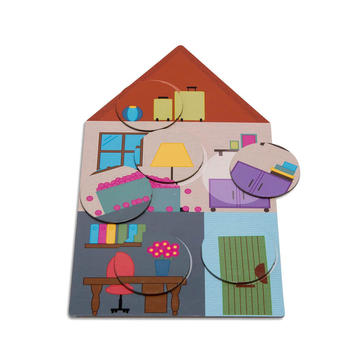 Loto de la maison de rêve - Jeux de société - Boutique LeoLudo - BS Toys