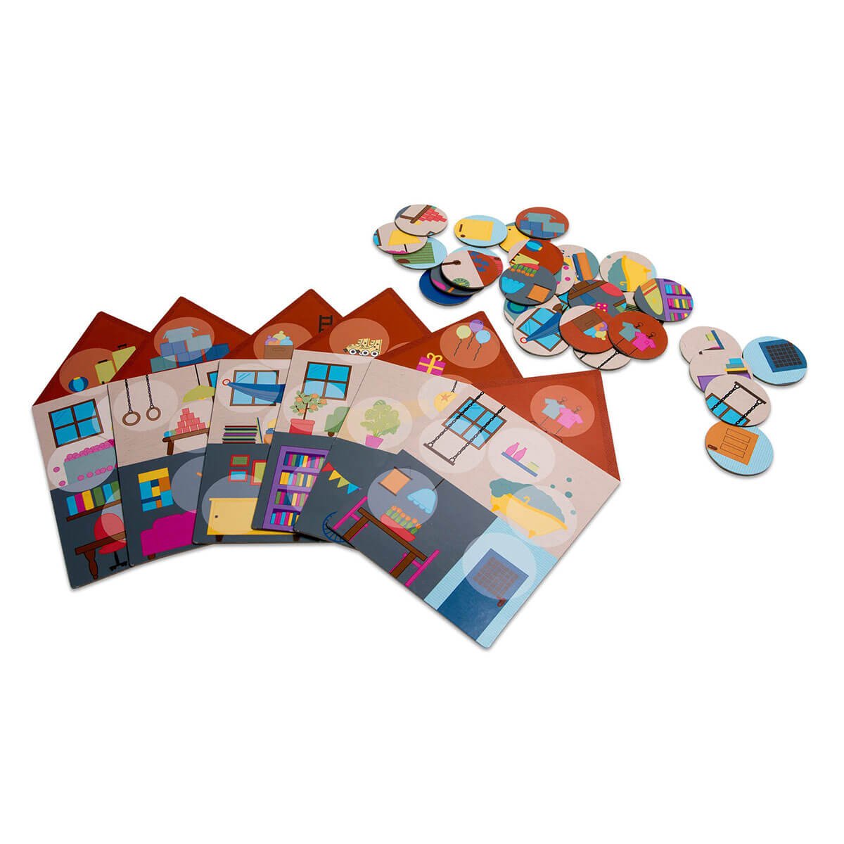 Loto de la maison de rêve - Jeux de société - Boutique LeoLudo - BS Toys