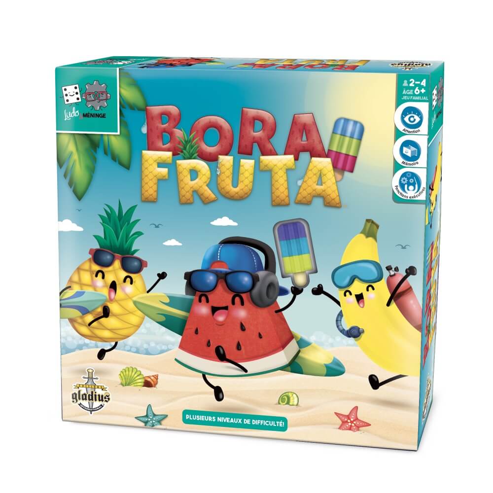 Ludo & Méninge – Bora Fruta - Jeux de société - Boutique LeoLudo - Gladius