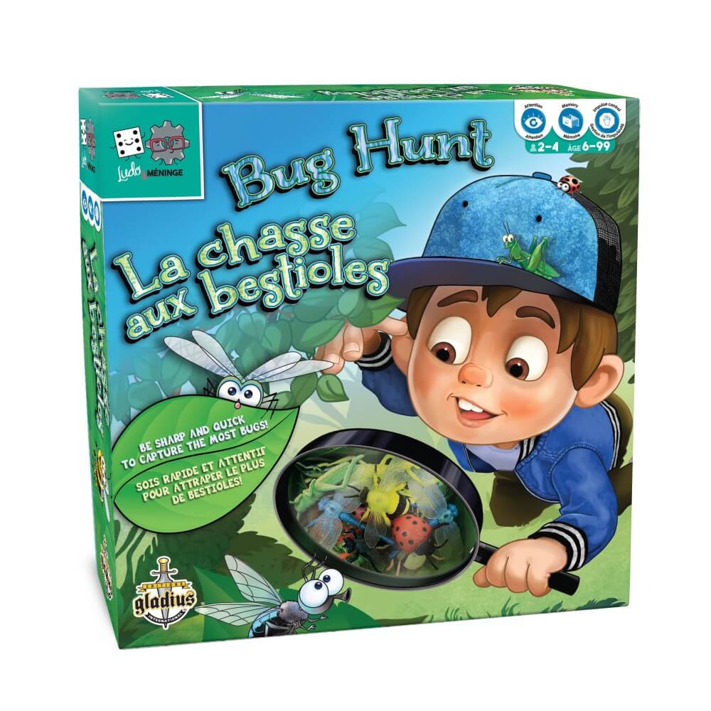 Ludo & Méninge - La chasse aux bestioles - Jeux de société - Boutique LeoLudo - Gladius