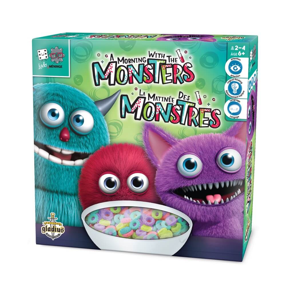 Ludo & Méninge – La matinée des monstres - Jeux de société - Boutique LeoLudo - Gladius