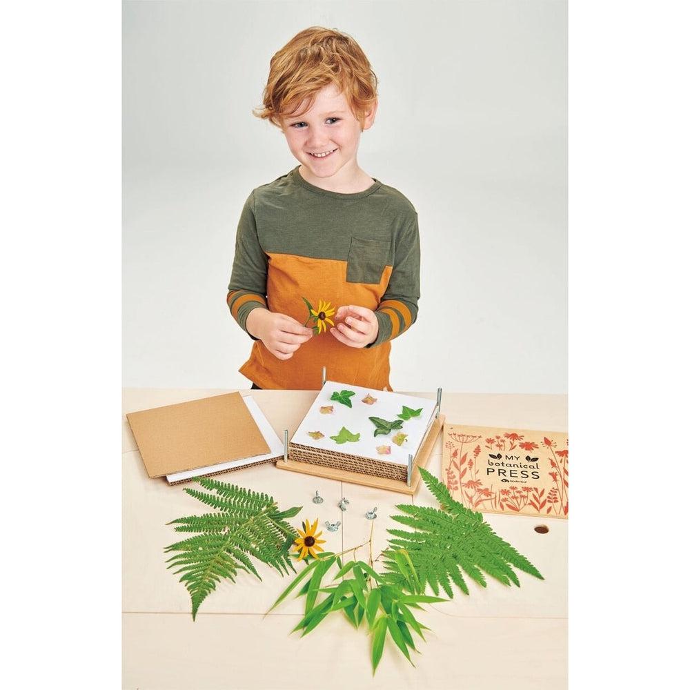 Ma presse botanique -Art & bricolage- Boutique LeoLudo-Tender Leaf Toys