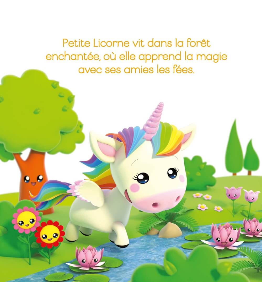 Ma p'tite histoire: La licorne magique - Livres d'éveil - Boutique LeoLudo - Éditions Fleurus