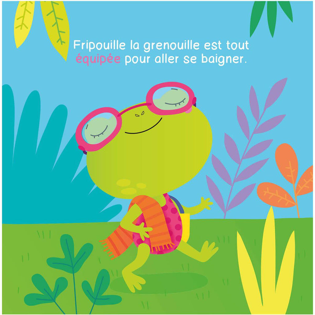 Ma valisette de bain - La baignade de Fripouille la grenouille-Auzou-Boutique LeoLudo