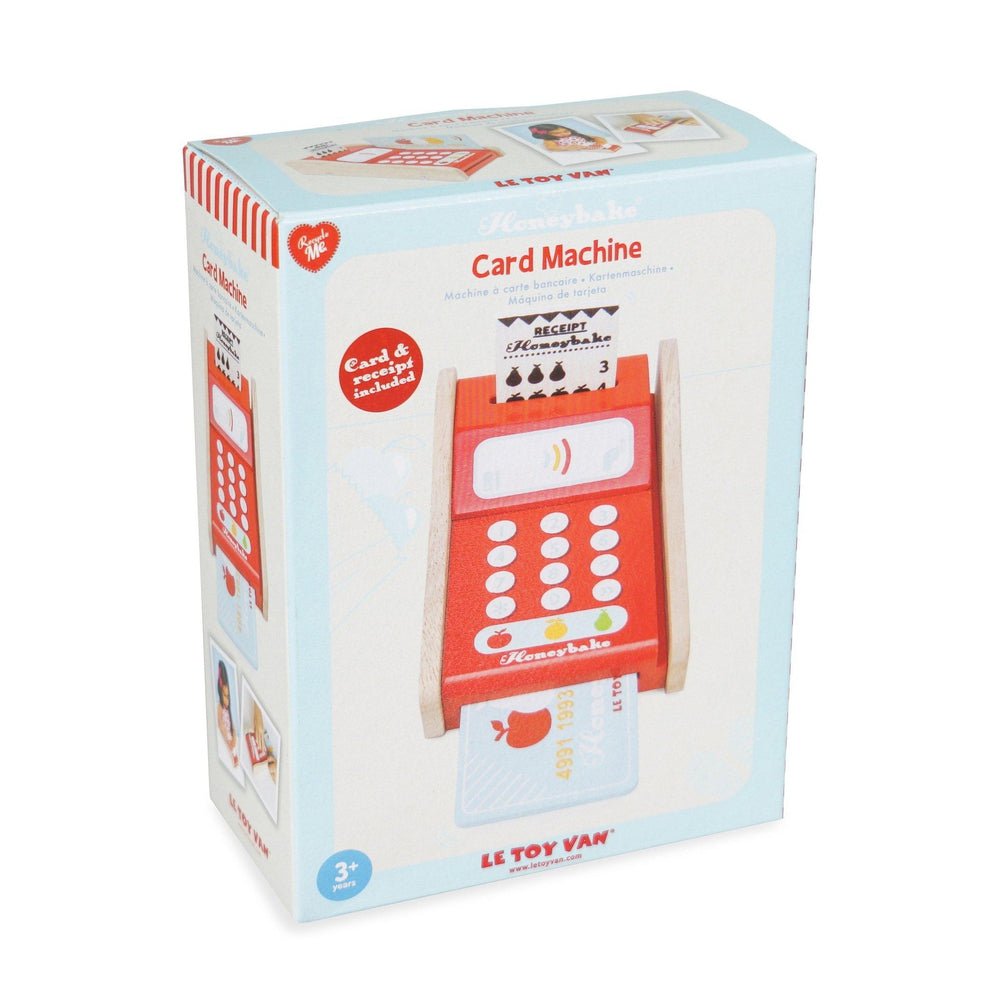 Machine à carte bancaire Honeybake - Jouets d'imitation - Boutique LeoLudo - Le Toy Van
