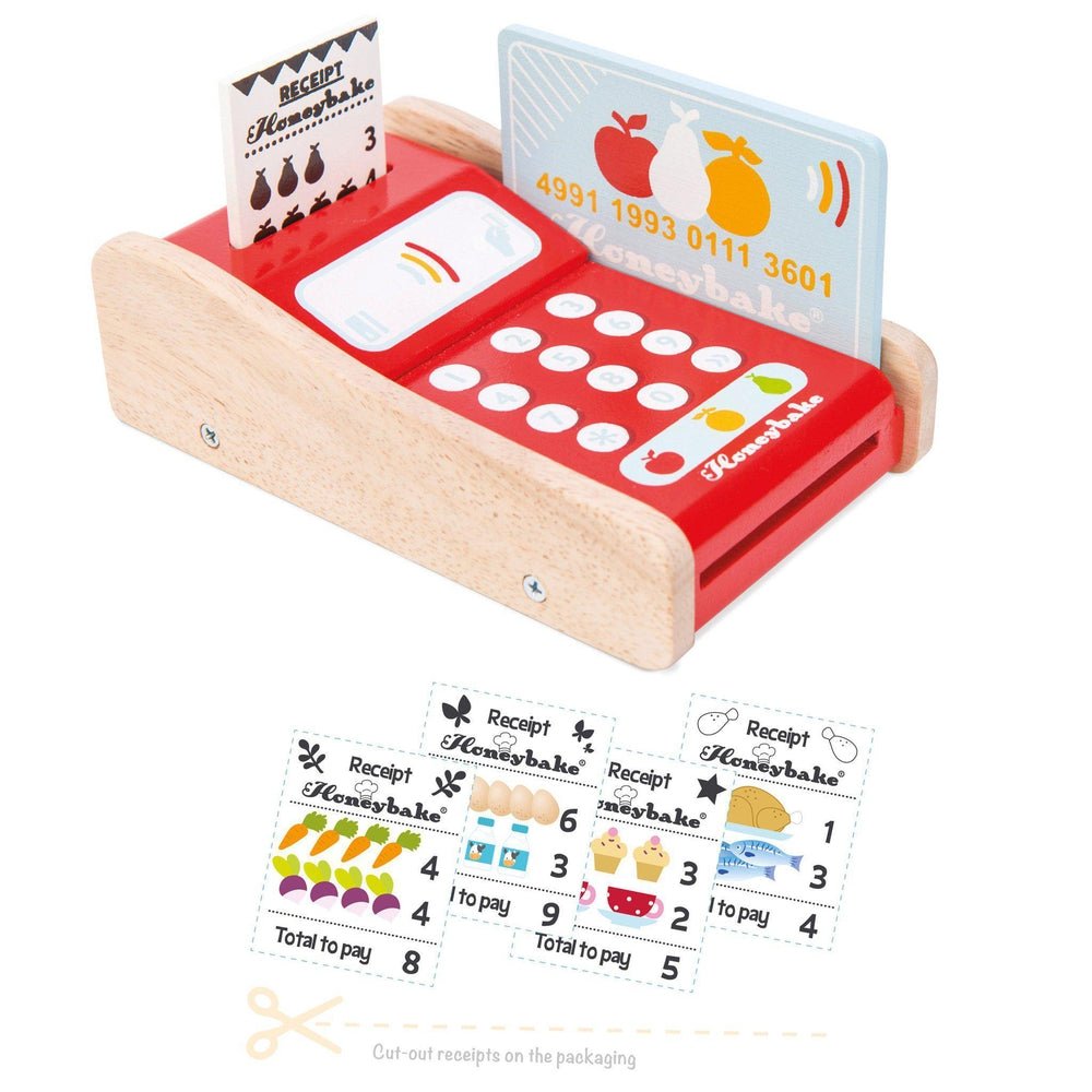 Machine à carte bancaire Honeybake - Jouets d'imitation - Boutique LeoLudo - Le Toy Van