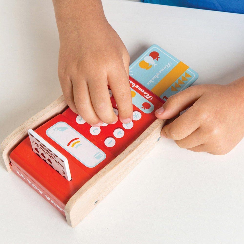Machine à carte bancaire Honeybake - Jouets d'imitation - Boutique LeoLudo - Le Toy Van