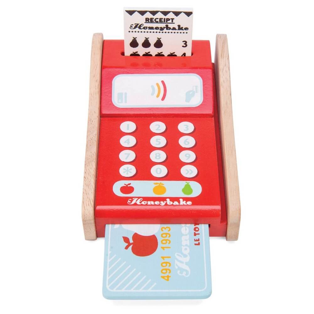Machine à carte bancaire Honeybake - Jouets d'imitation - Boutique LeoLudo - Le Toy Van