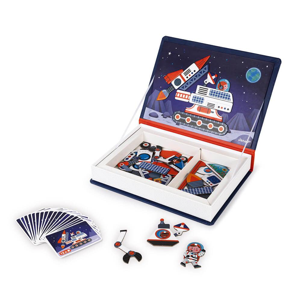 Magnétibook - Cosmos (52 mcx) - Jeux magnétiques - Boutique LeoLudo - Janod