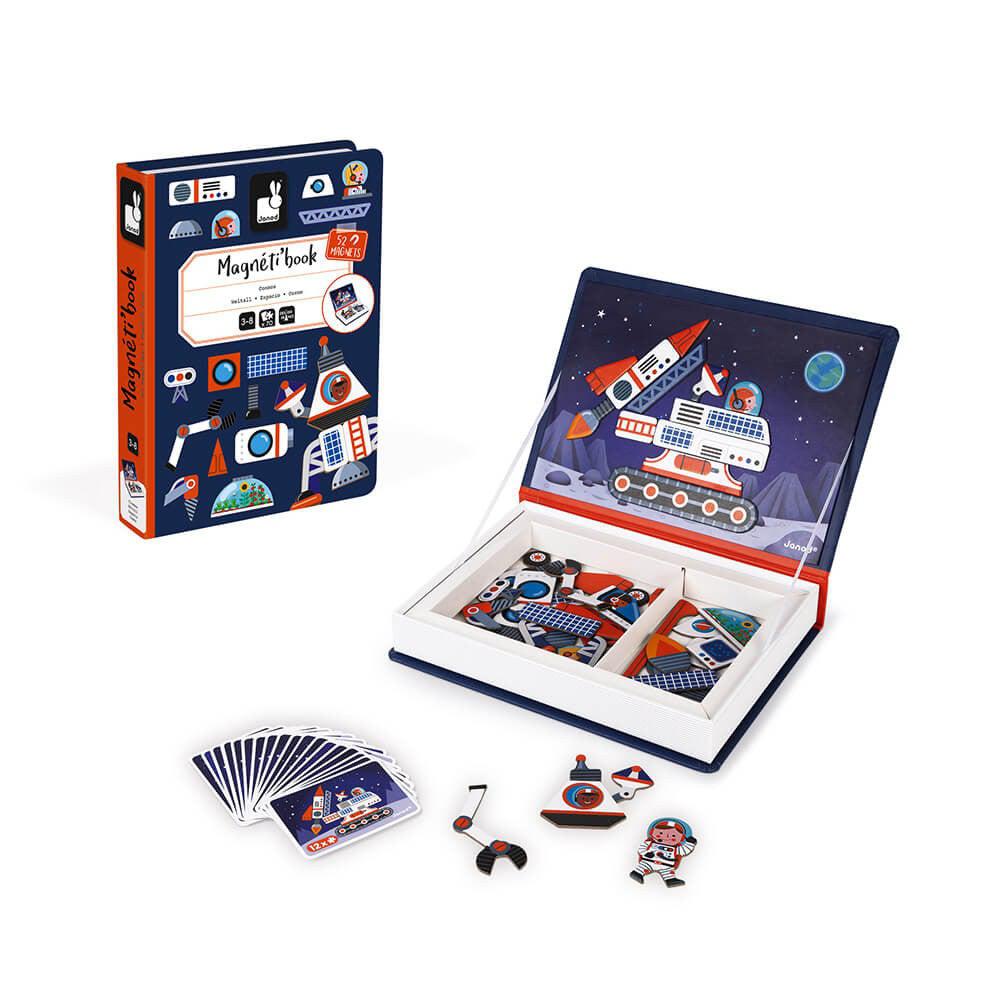 Magnétibook - Cosmos (52 mcx) - Jeux magnétiques - Boutique LeoLudo - Janod