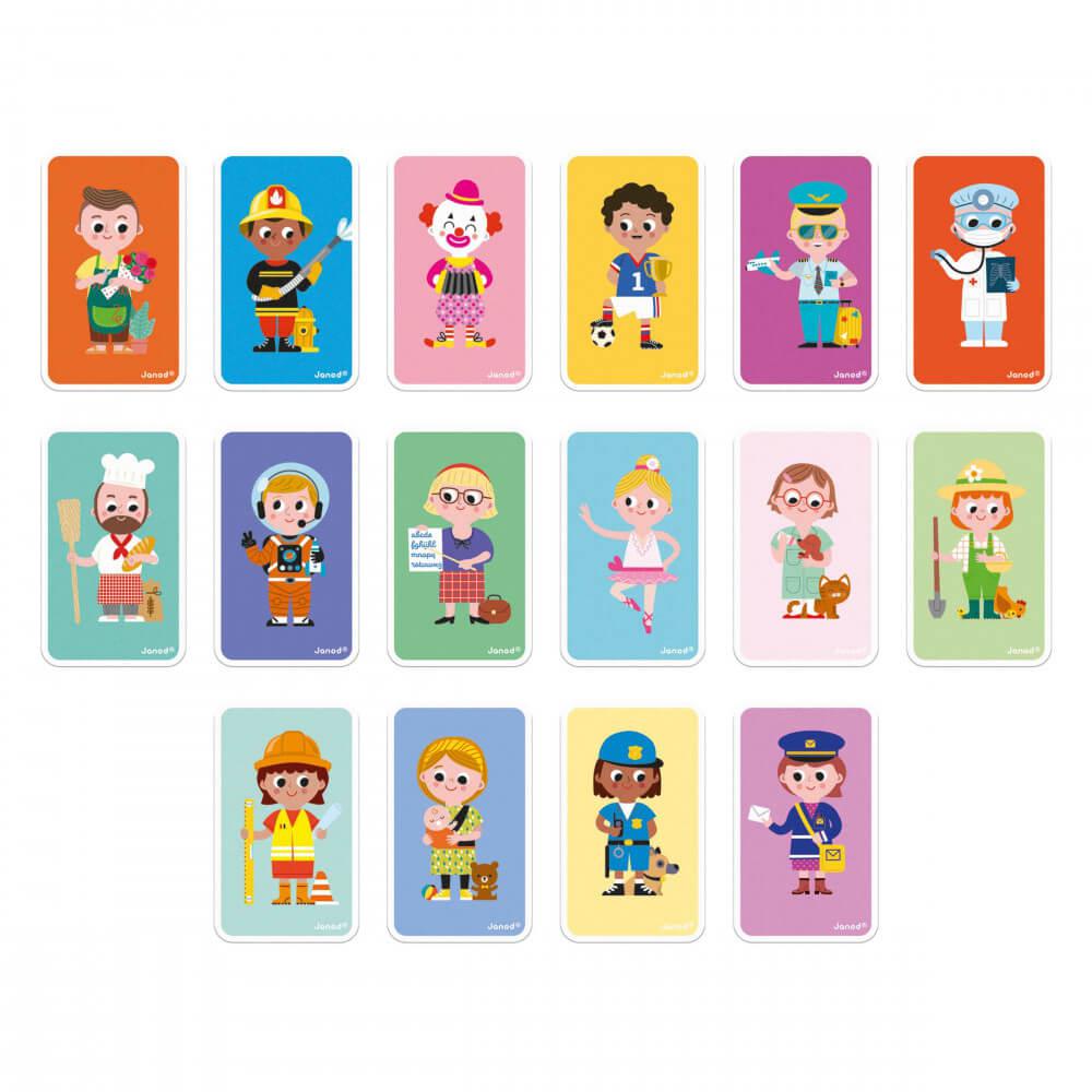 Magnétibook - Métiers (48 pcs) - Jeux magnétiques - Boutique LeoLudo - Janod