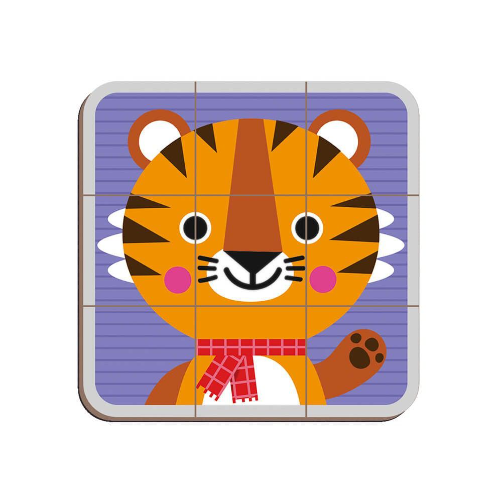 Magnétibook - Mix - & - match Animaux (72 mcx) - Jeux magnétiques - Boutique LeoLudo - Janod