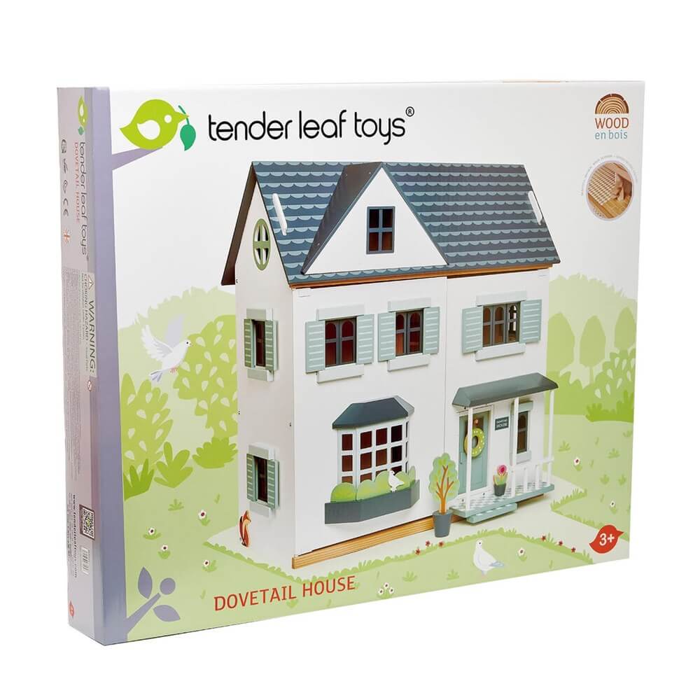 Maison de poupée Dovetail - Maisons de poupée - Boutique LeoLudo - Tender Leaf Toys