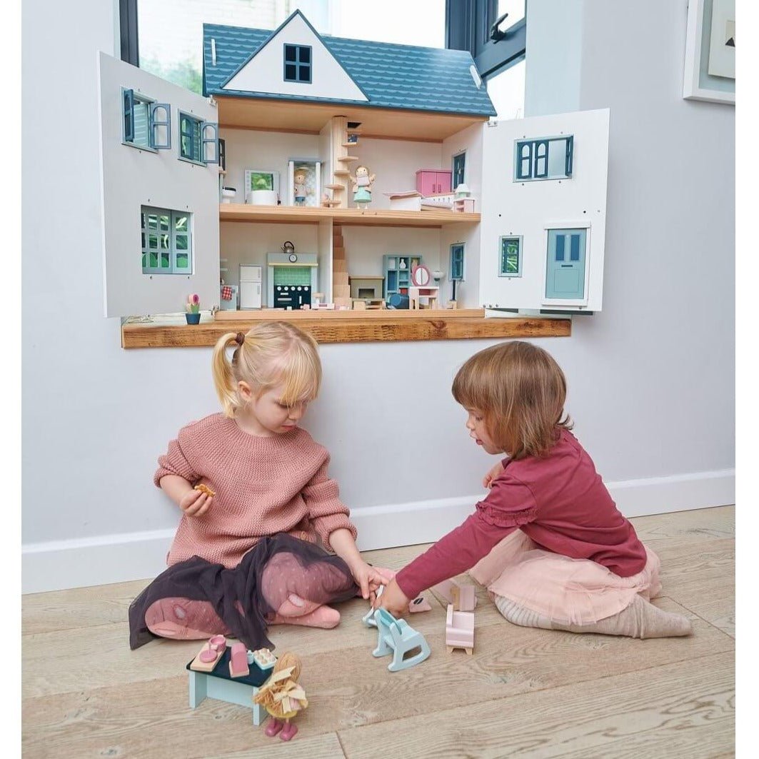 Maison de poupée Dovetail - Maisons de poupée - Boutique LeoLudo - Tender Leaf Toys