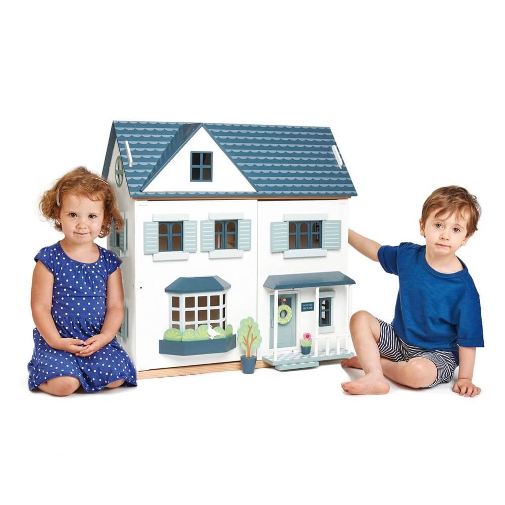 Maison de poupée Dovetail - Maisons de poupée - Boutique LeoLudo - Tender Leaf Toys