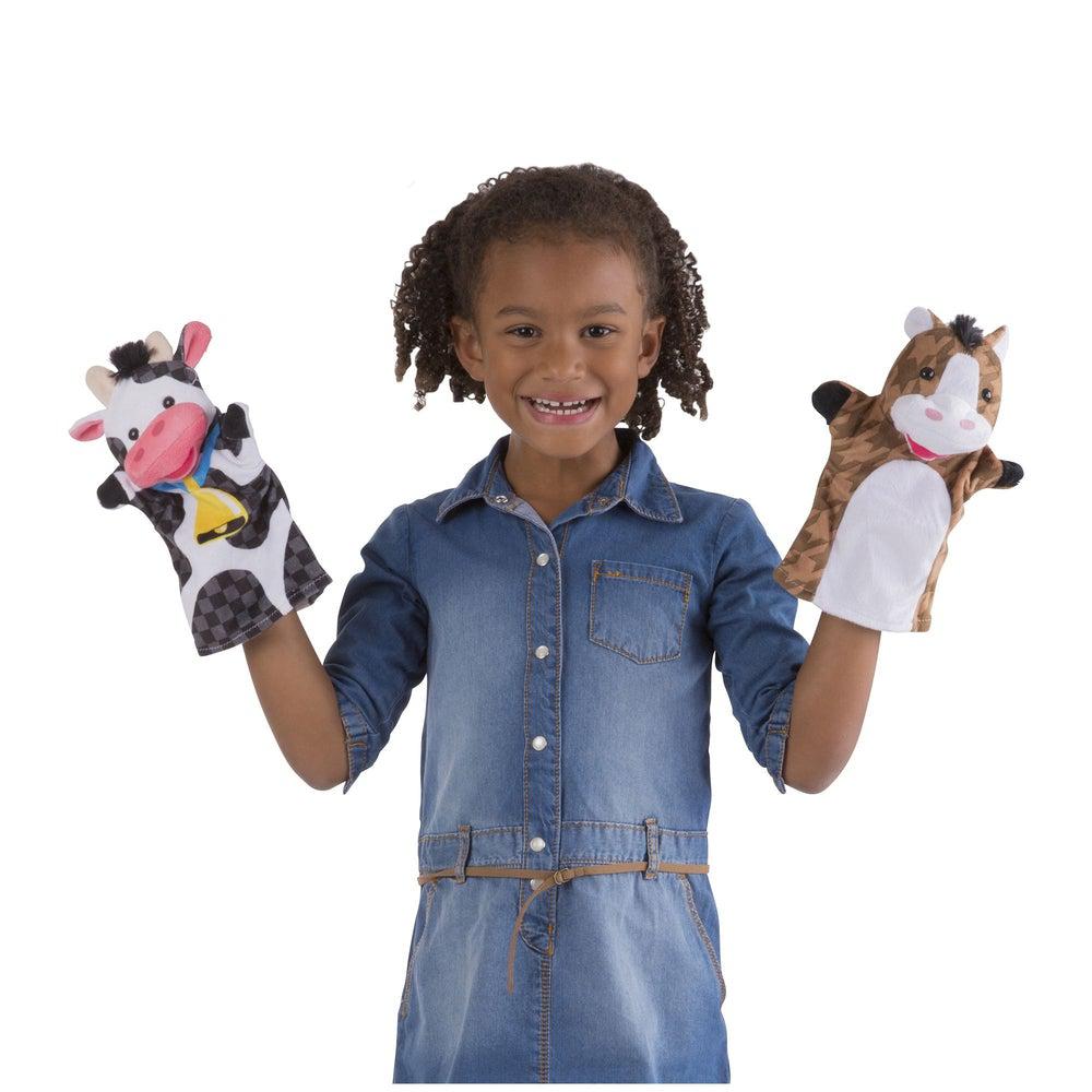 Marionnettes - Les animaux de la ferme -Marionnettes- Boutique LeoLudo-Melissa & Doug