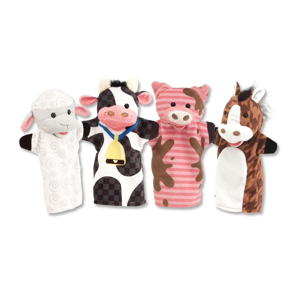 Marionnettes - Les animaux de la ferme -Marionnettes- Boutique LeoLudo-Melissa & Doug