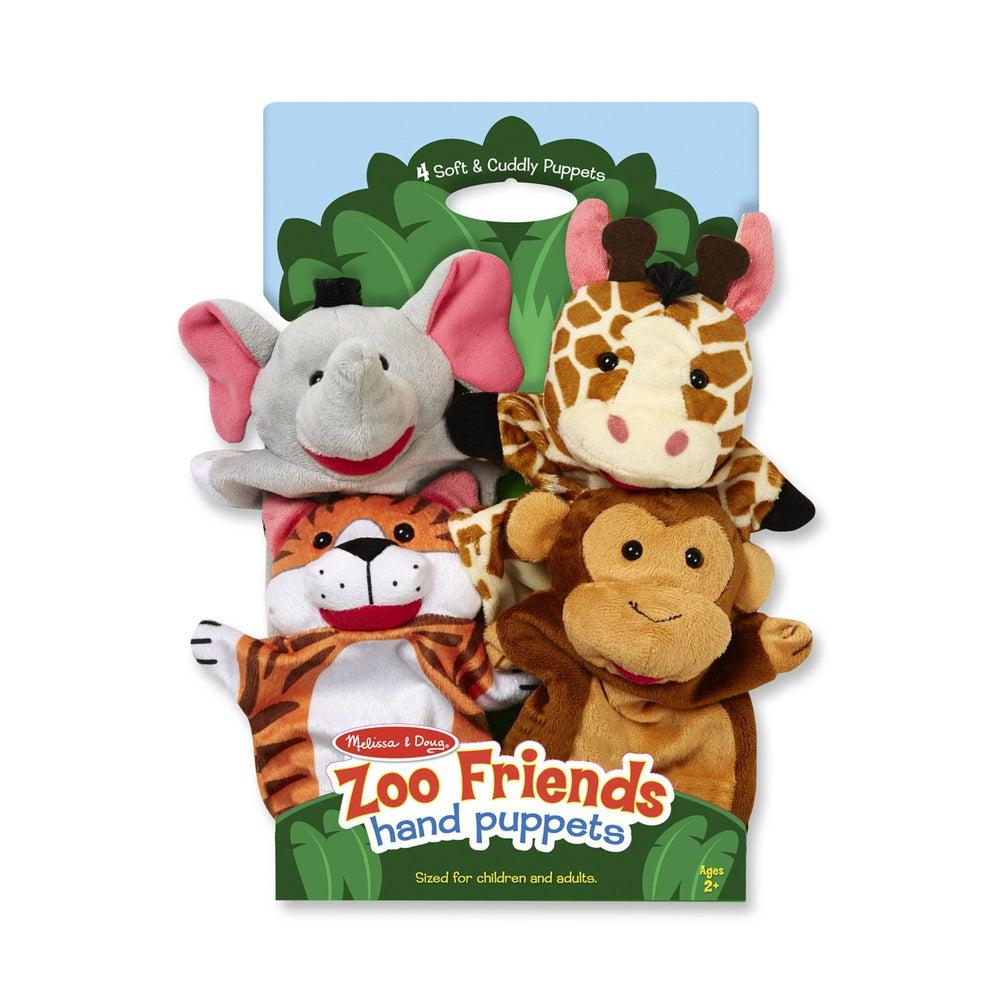 Marionnettes - Les animaux du zoo-Marionnette-Melissa & Doug-Boutique LeoLudo