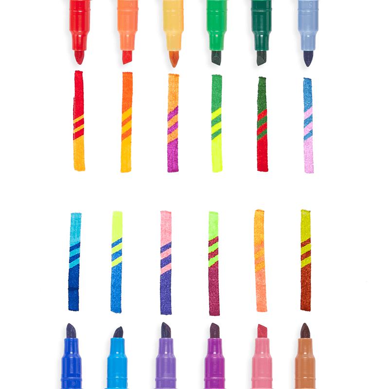 Marqueurs à changement de couleur Switch - eroo (lot de 12) - Art & bricolage - Boutique LeoLudo - OOLY