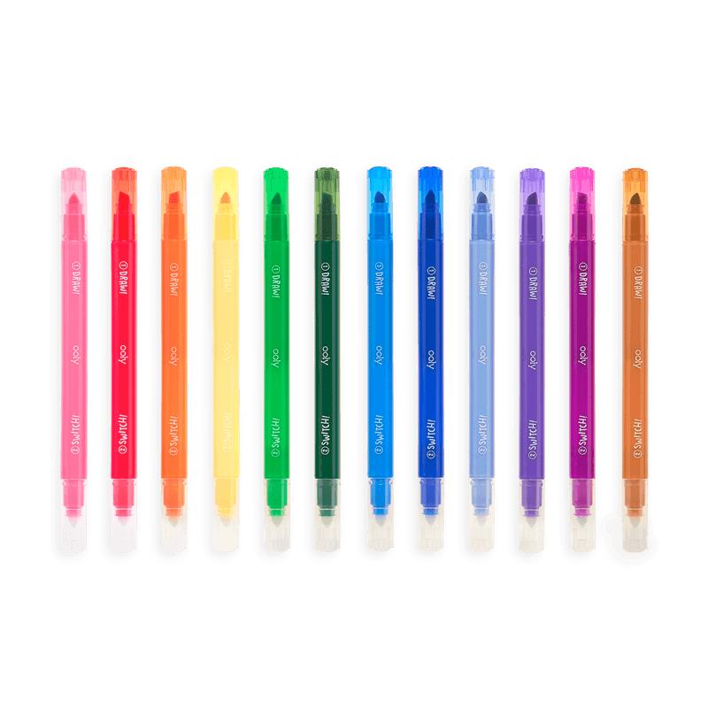 Marqueurs à changement de couleur Switch - eroo (lot de 12) - Art & bricolage - Boutique LeoLudo - OOLY