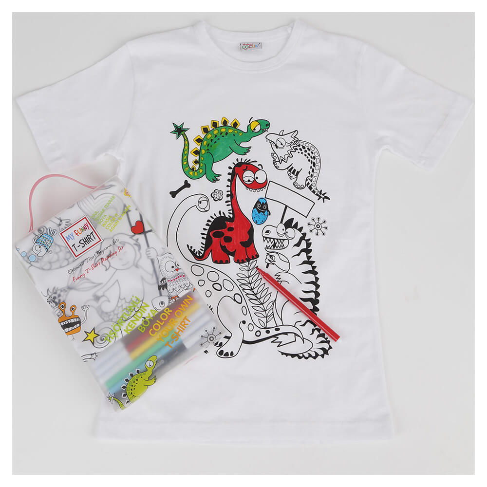 Marqueurs + t-shirt à colorier (4-7 ans) - Sirènes-Funny Mat-Boutique LeoLudo