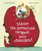 Même les monstres rangent leur chambre! - Livres - Boutique LeoLudo - Mijade