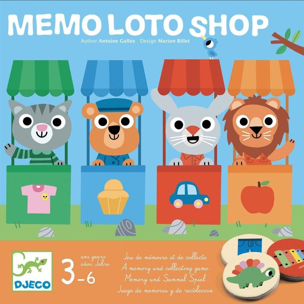Mémo Loto Shop-Jeu de société-Djeco-Boutique LeoLudo
