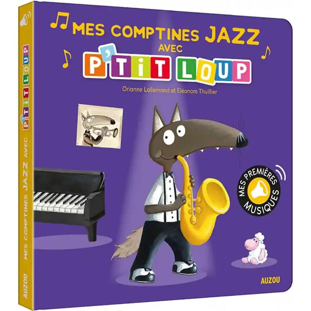 Mes comptines jazz avec P'tit Loup-Livre-Auzou-Boutique LeoLudo
