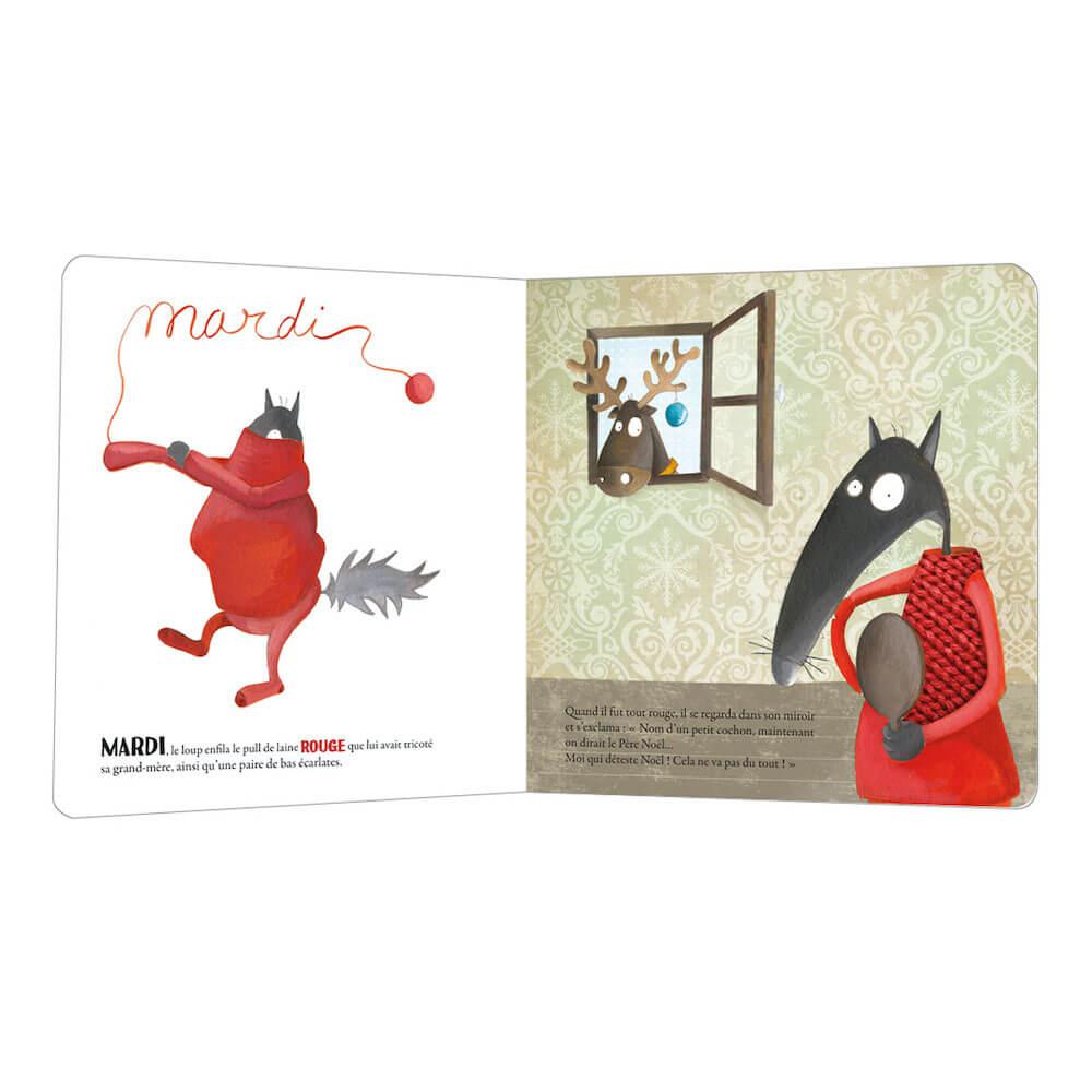 Mes p'tits albums à toucher: Le Loup qui voulait changer de couleur - Livres - Boutique LeoLudo - Auzou