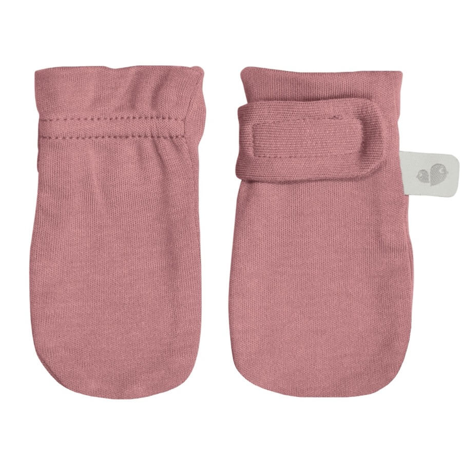 Mitaines anti - égratignures en bambou - Rose Lotus - Vêtements - Boutique LeoLudo - Perlimpinpin
