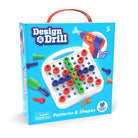 Modèles et formes de conception et de perçage Design & Drill - Jeux d'assemblage - Boutique LeoLudo - Educational Insights