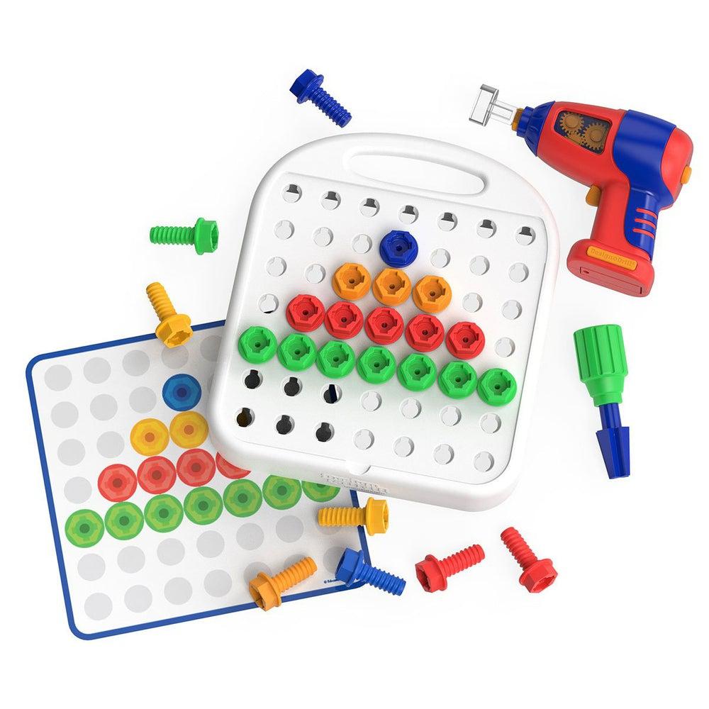 Modèles et formes de conception et de perçage Design & Drill - Jeux d'assemblage - Boutique LeoLudo - Educational Insights