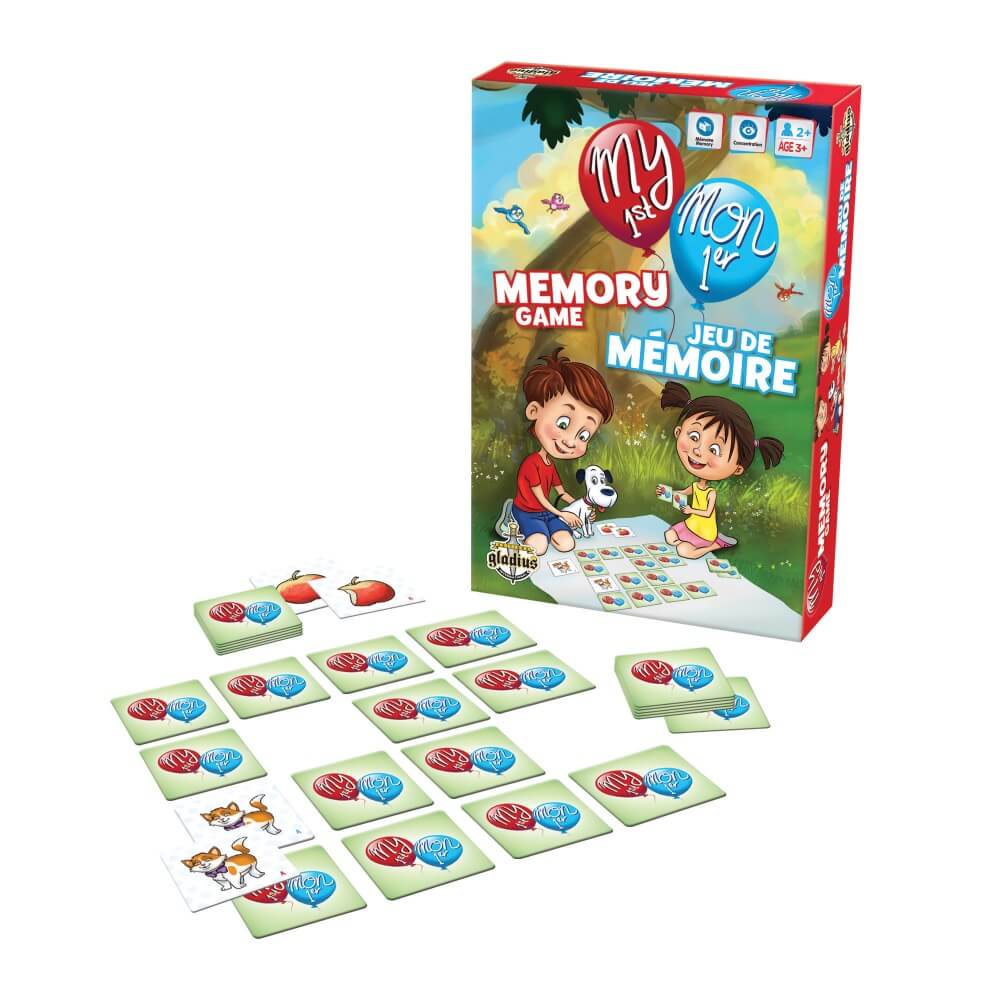 Mon 1er Jeu de mémoire - Jeux de société - Boutique LeoLudo - Gladius