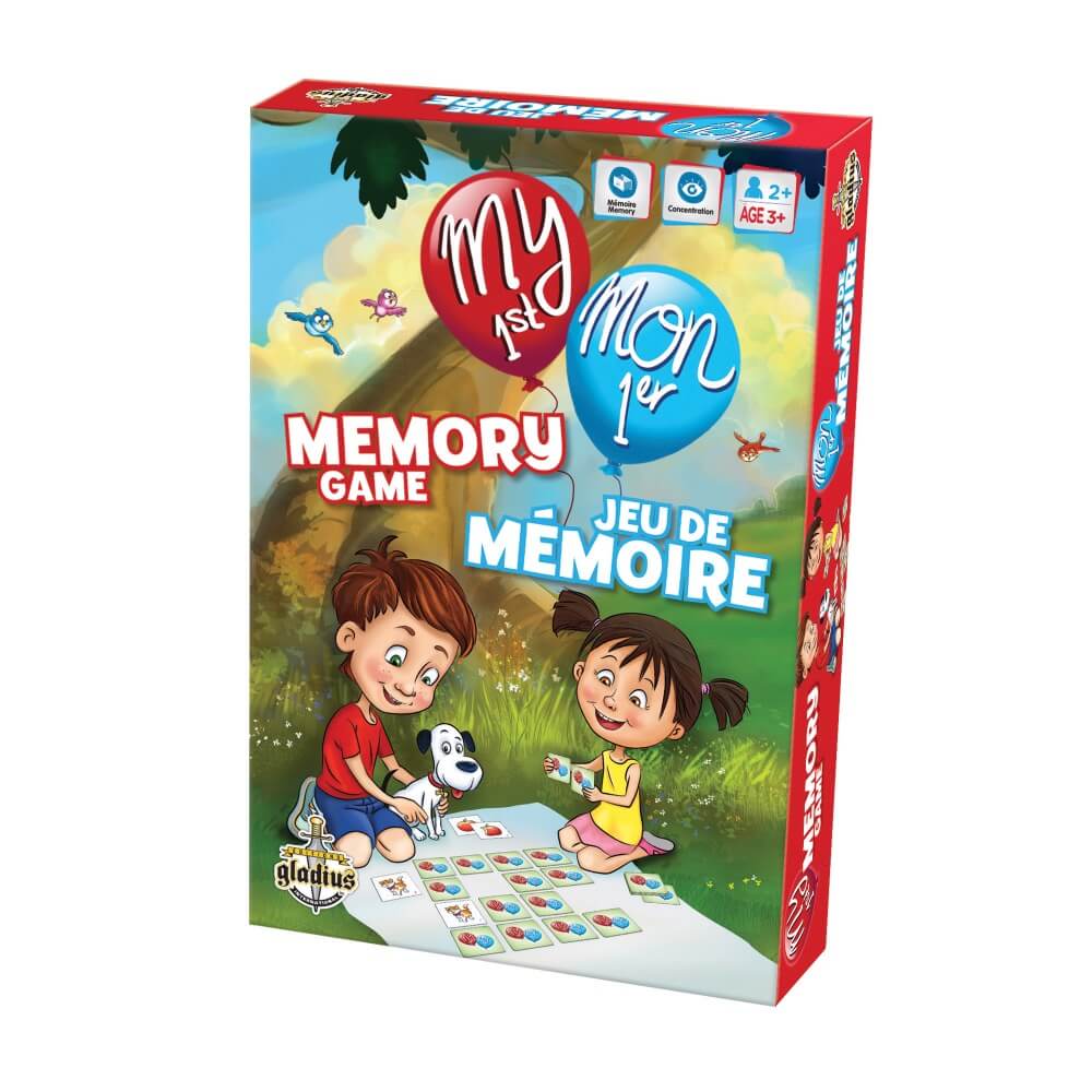 Mon 1er Jeu de mémoire - Jeux de société - Boutique LeoLudo - Gladius