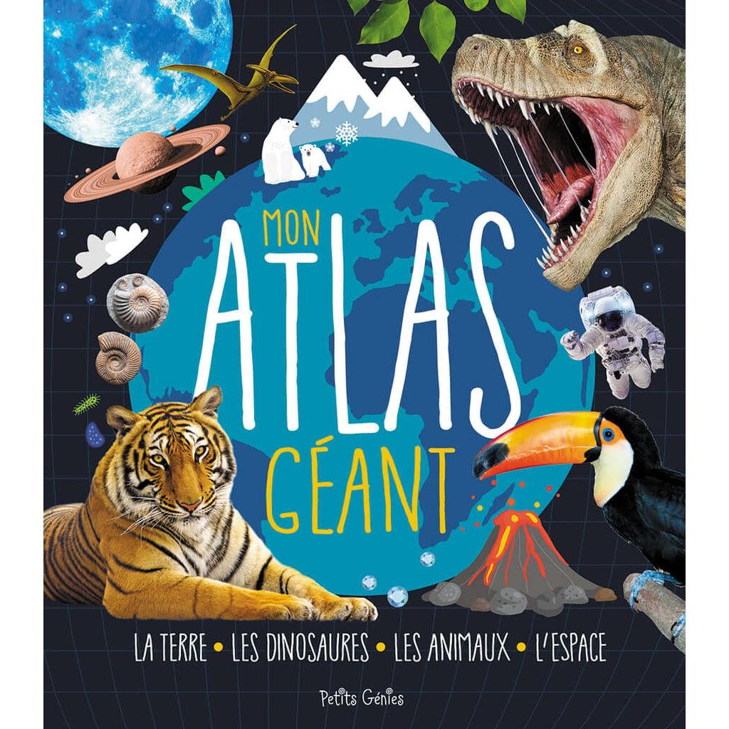 Mon atlas géant-Petits Génies-Boutique LeoLudo