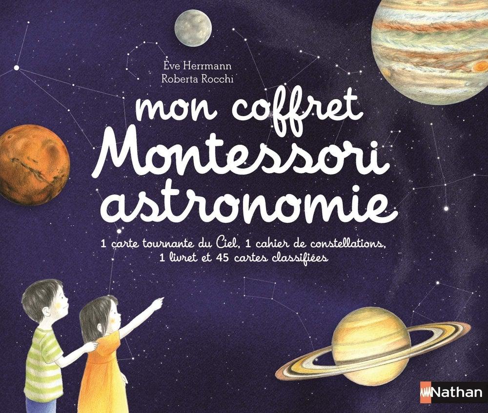 Mon coffret Montessori - Astronomie-Livre-Nathan-Boutique LeoLudo