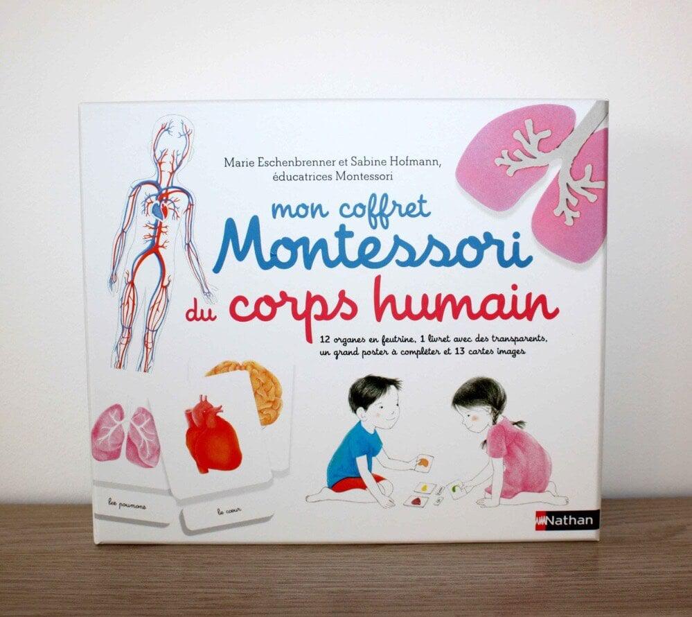 Mon coffret Montessori du corps humain-Livre-Nathan-Boutique LeoLudo