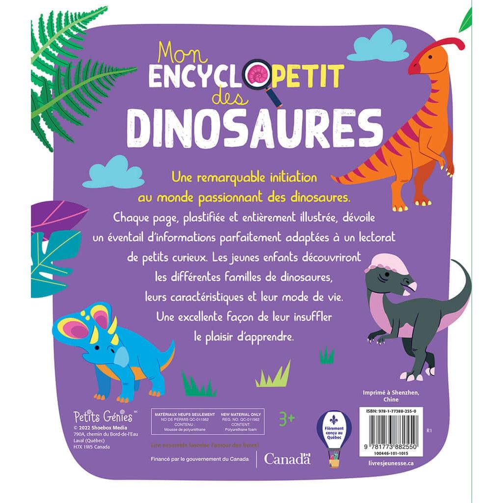 Mon encycloPETIT des dinosaures - Livres - Boutique LeoLudo - Petits Génies