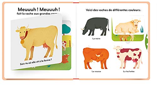 Mon imagier animé: Les animaux de la ferme-Gallimard-Boutique LeoLudo