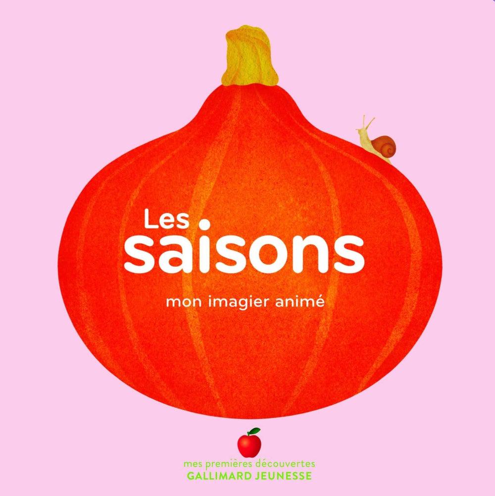 Mon imagier animé: Les saisons-Livre-Gallimard-Boutique LeoLudo