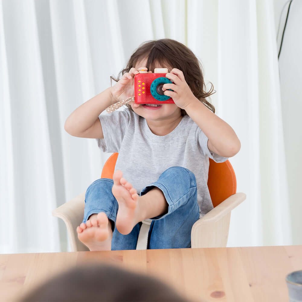 Mon premier appareil photo en bois - Jouets d'imitation - Boutique LeoLudo - Plan Toys