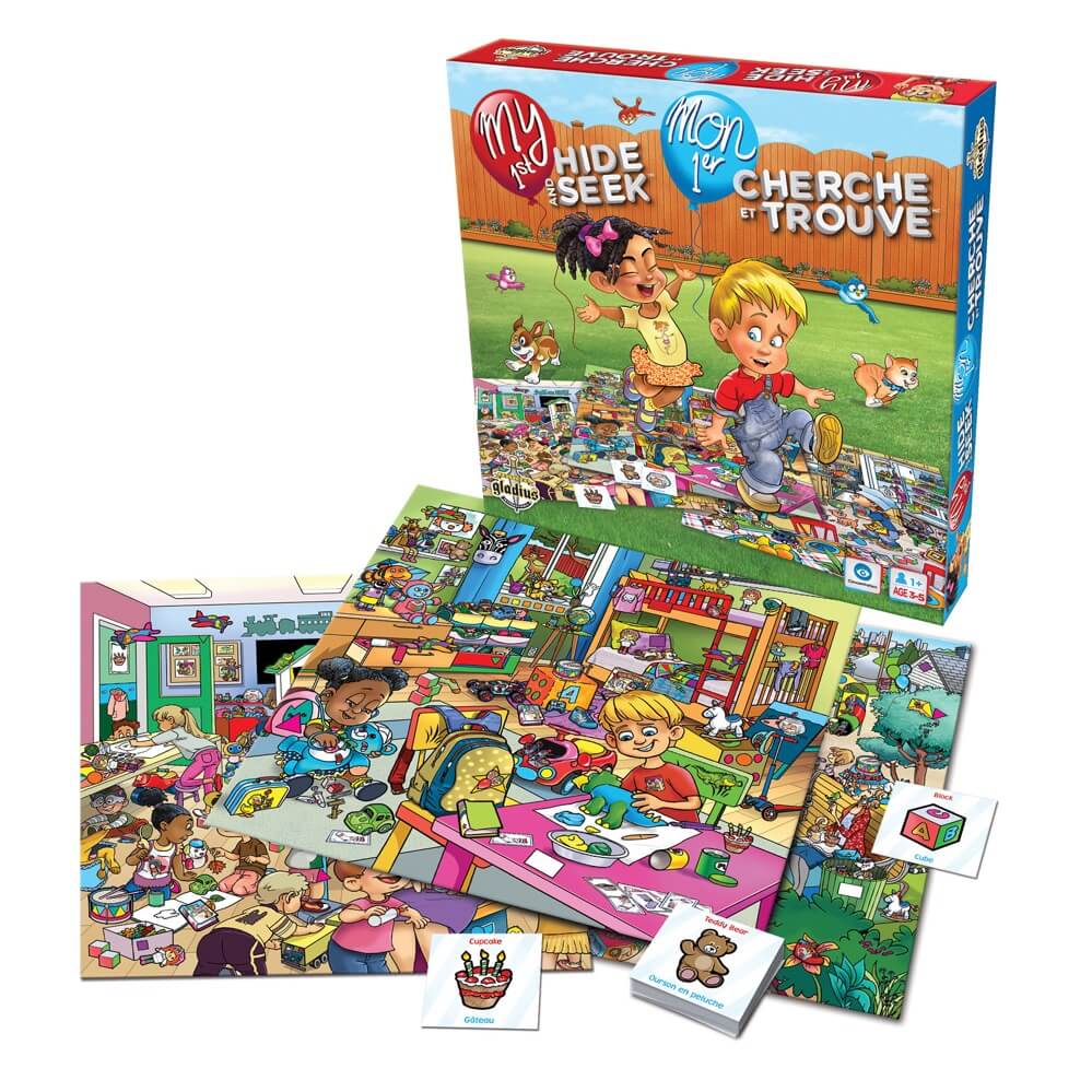 Mon premier Cherche et trouve - Jeux de société - Boutique LeoLudo - Gladius