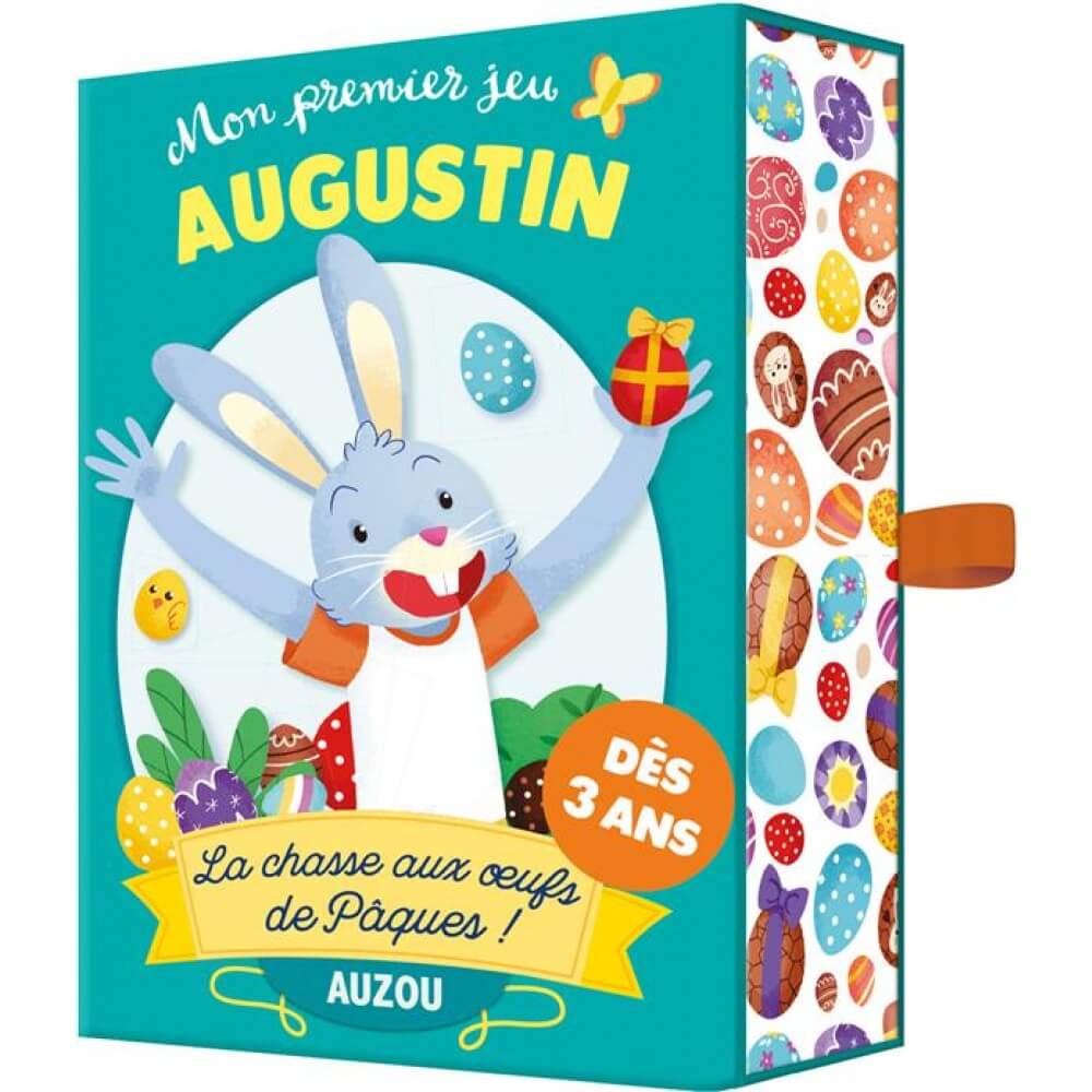 Mon premier jeu avec Augustin - La chasse aux oeufs de Pâques - Jeux de société - Boutique LeoLudo - Auzou