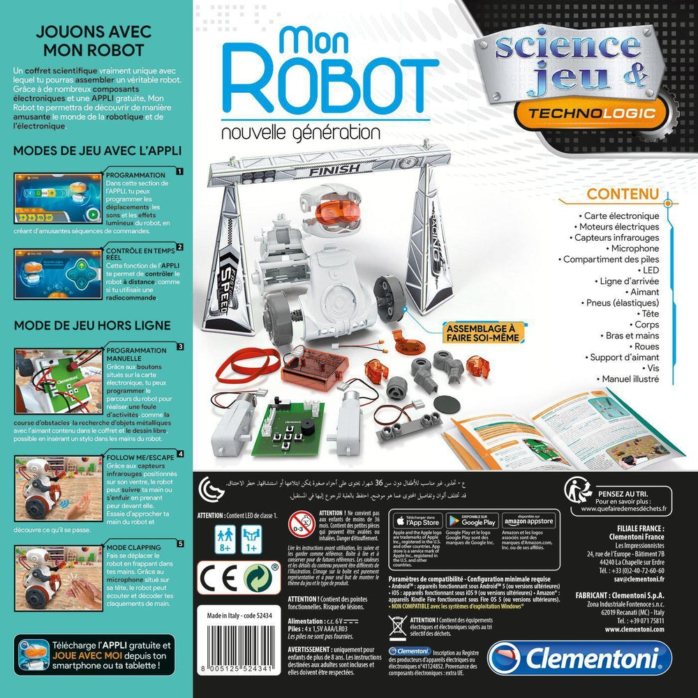 Mon robot - Nouvelle génération-Clementoni-Boutique LeoLudo