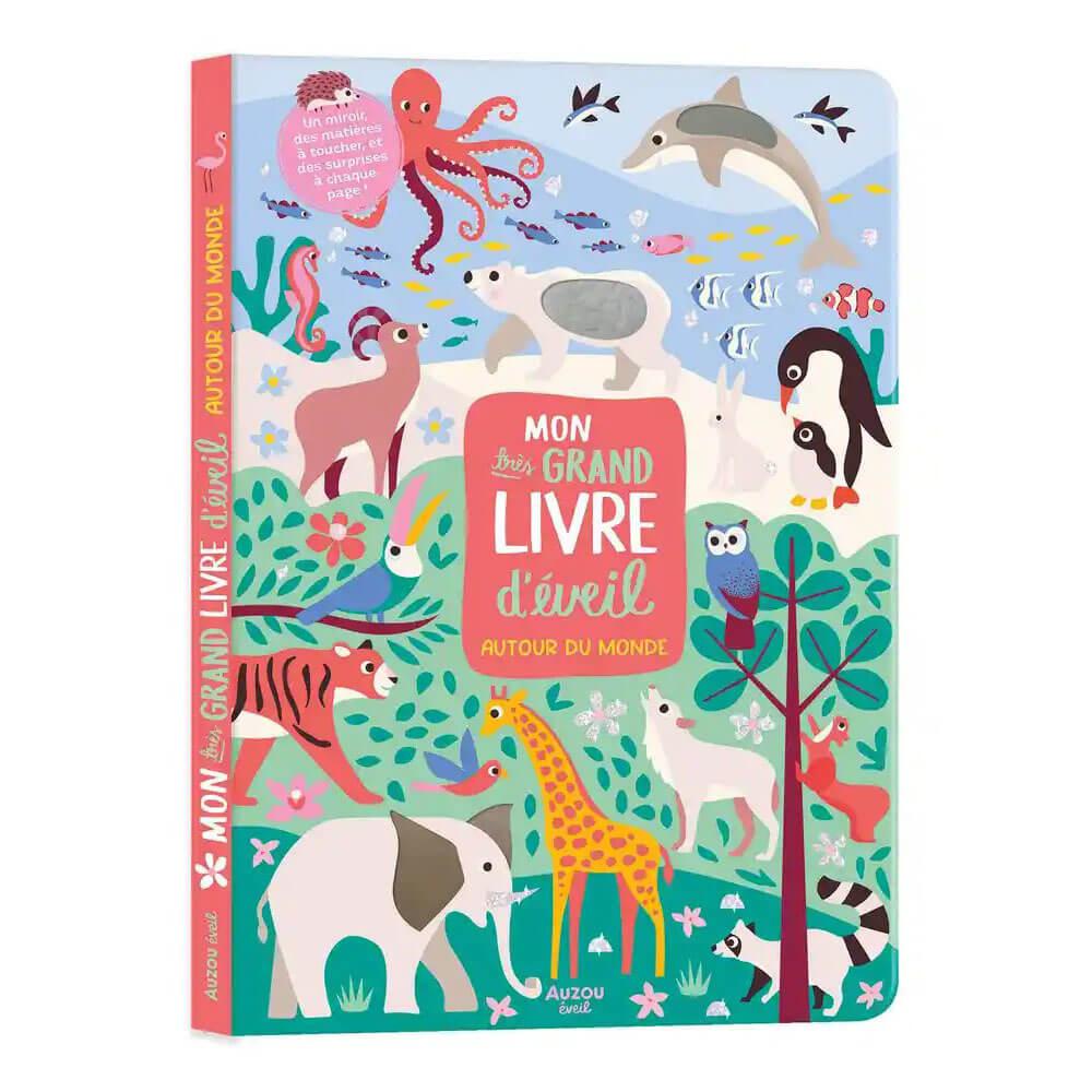Mon très grand livre d'éveil - Autour du monde-Auzou-Boutique LeoLudo