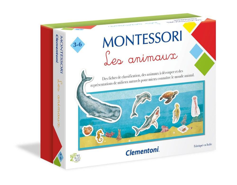 Montessori - Les animaux-Jeu éducatif-Clementoni-Boutique LeoLudo