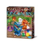Moule et peinture 3D - Dinosaures (BIL) - Art & bricolage - Boutique LeoLudo - 4M