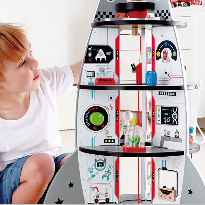 Navire - fusée à 4 étages - Ensembles de jeu - Boutique LeoLudo - Hape