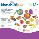 New Sprouts - Ensemble d'aliments de jeu Munch It (20 pcs) - Jouets d'imitation - Boutique LeoLudo - Learning Resources